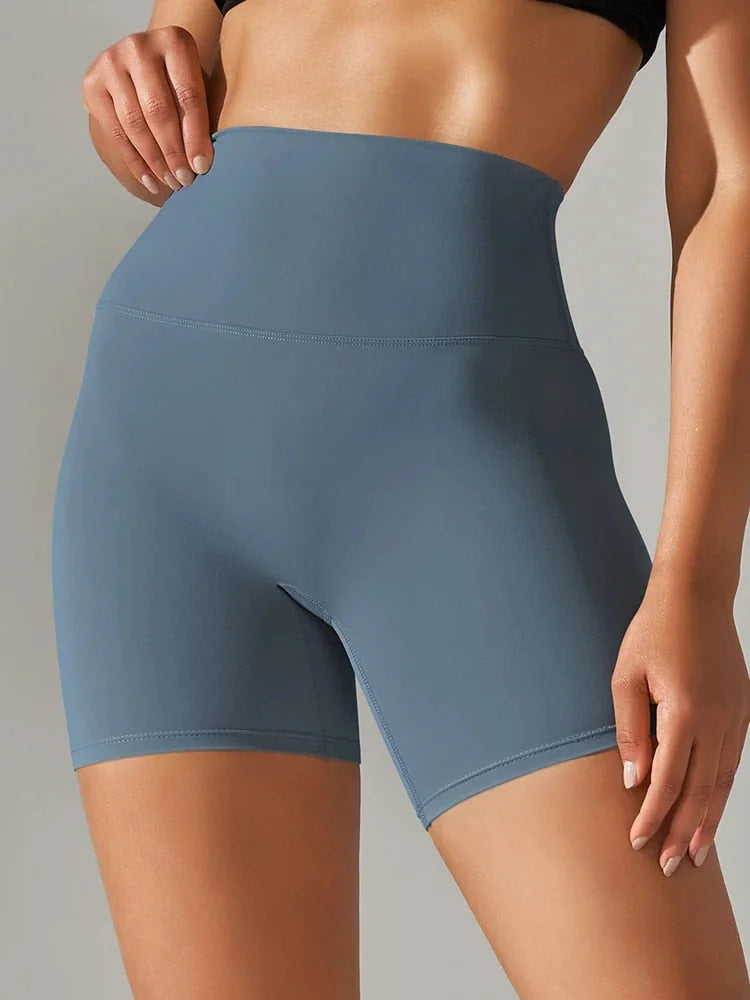 Short de Yoga Taille Haute Extensible et Respirant